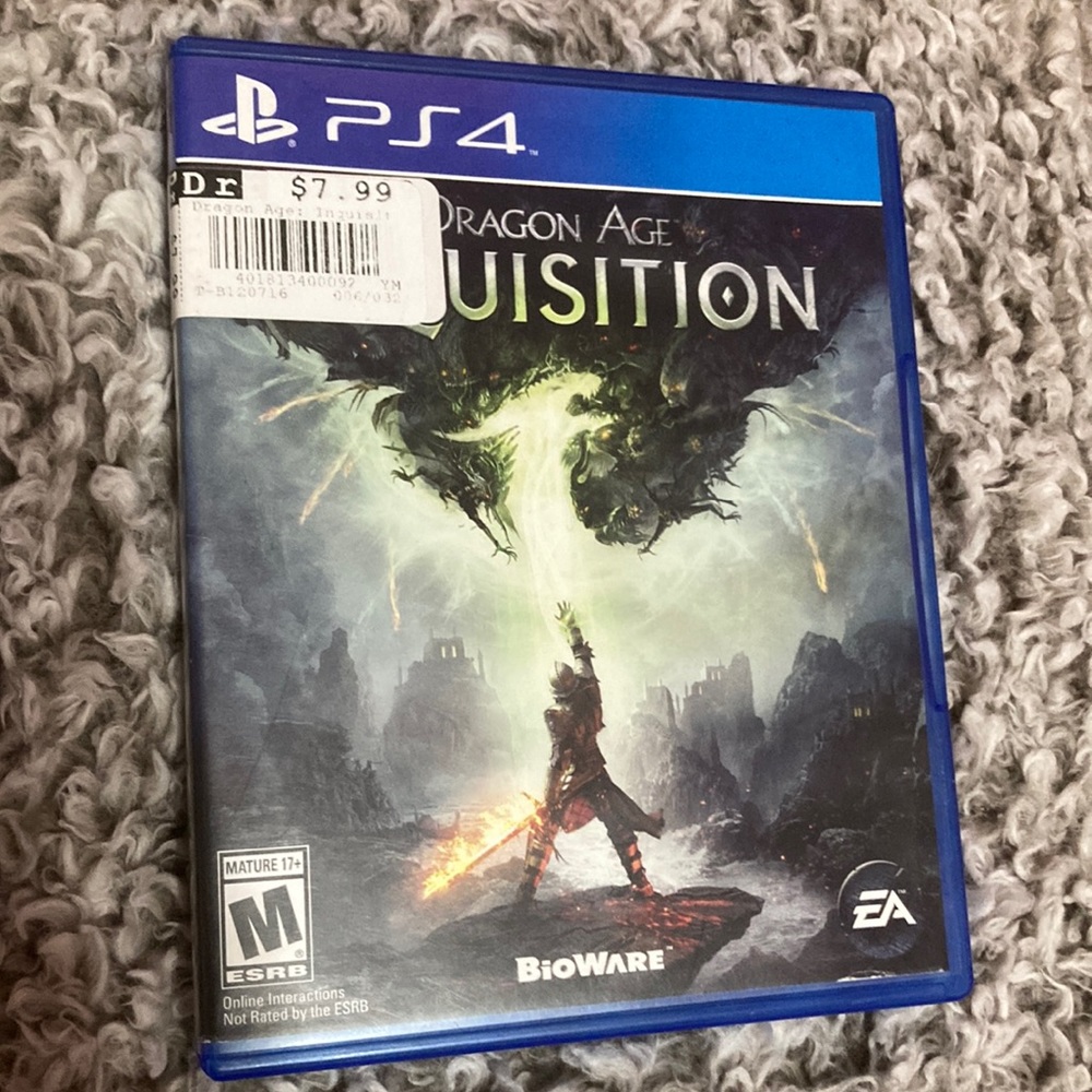 Dragon Age Inquisition Ps4 Game